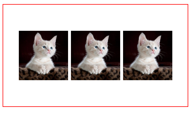 Align multiple images vertically using CSS