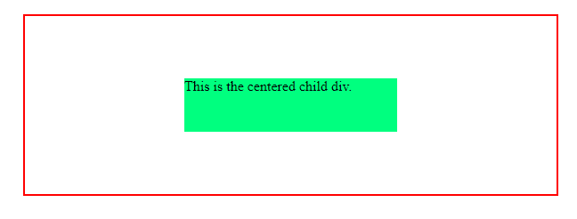 Center absolutely positioned element with margin auto