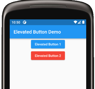 Change the elevated button color in flutter